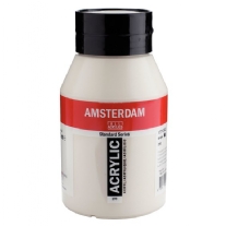 Talens Amsterdam acrylverf, 1000 ml, 290 Titaanbuff donker