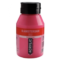 Talens Amsterdam acrylverf, 1000 ml, 366 Quinacridone roze