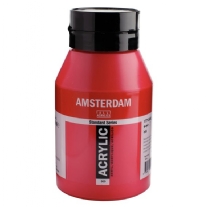 Talens Amsterdam acrylverf, 1000 ml, 396 Naphtolrood