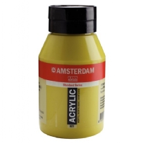Talens Amsterdam acrylverf, 1000 ml, 621 Olijfgroen licht