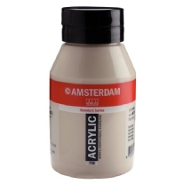 Talens Amsterdam acrylverf, 1000 ml, 718 Warmgrijs