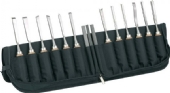 Gutsen- en beitelset, assortiment 15 stuks