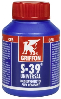 Griffon soldeervloeistof/soldeerwater S-39, 80 ml 
