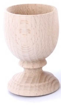 Houten eierdopje, 60 mm