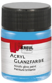 Kreul acryl glansverf, 50 ml, 514 hemelsblauw
