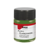 Kreul acryl glansverf 50ml, Olijfgroen