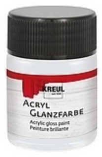 Kreul acryl glansverf, 50 ml, 523 lichtgrijs