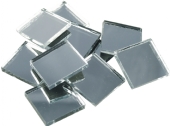 Spiegelmozaieksteentjes 15x15mm, 1000 gr (ca. 660 stuks)