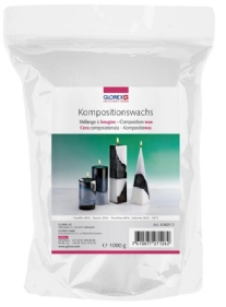 Kaarsensmeltwas/composietwas, kant-en-klaar, 1000 gram
