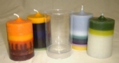 Kaarsengietvorm/kaarsengietmal, 60 x 90 mm, cylinder