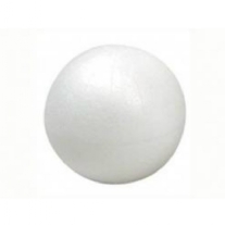 Styropor ballen/piepschuim ballen/tempex ballen, 25 stuks, 3 cm