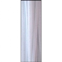 Chenilledraad, 6 mm, 30 cm 20 stuks wit