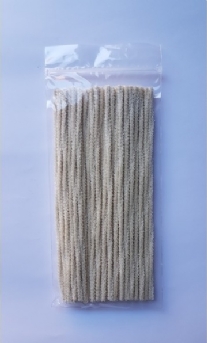 Pijpenragers 17cm, 50 stuks, ongebleekt