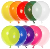 Latex ballonnen,  100 stuks, assortiment, 30 cm