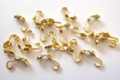 OP=OP Kalotten/kalotjes, 3,5 mm, 20 st, goudkleurig