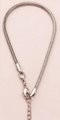 OP=OP Armband platinum 16 cm