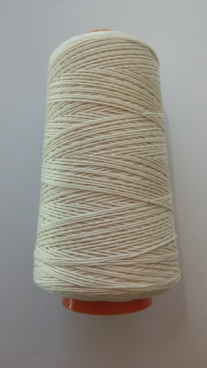 Cotton 12 borduurgaren/breigaren/haakgaren, 100 gram, ongebleekt