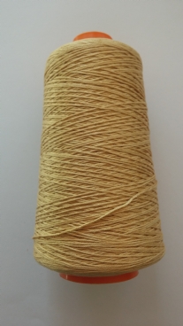 Cotton 12 borduurgaren/breigaren/haakgaren, 100 gram, honing