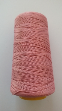Cotton 12 borduurgaren/breigaren/haakgaren, 100 gram, oudrose