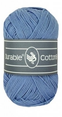 Durable cotton 8, katoenen breigaren/haakgaren, 50 gram, 290 Denim