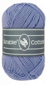 Durable cotton 8, katoenen breigaren/haakgaren, 50 gram, 267 Blue Lilac