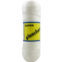 Super glanskatoen / haakkatoen nr.10 100 gram wit
