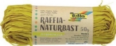 Natuurraffia, 50 gram, citroengeel