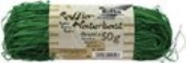 Natuurraffia, 50 gram, dennengroen