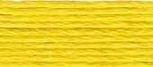 DMC coton perle borduurgaren/koordzijde, 115/5, 25 meter, geel