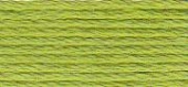 DMC coton perle borduurgaren/koordzijde, 115/5, 25 meter, geelgroen