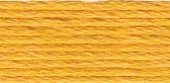 DMC coton perle borduurgaren/koordzijde 116A/8, 80 meter, oranjegeel