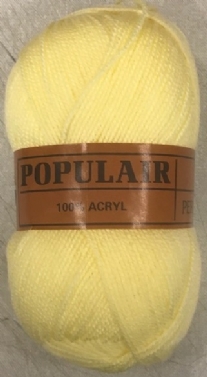 OP=OP Populair perle breiwol 50 gram 97 lichtgeel