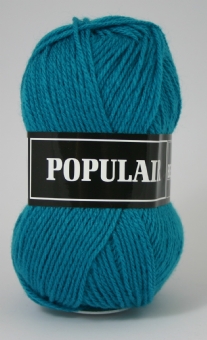 Populair breiwol 50 gram 13 turkoois