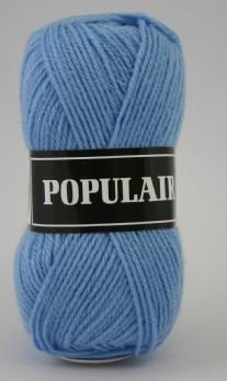 Populair breiwol 50 gram 15 lichtblauw