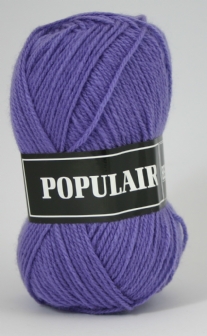 Populair breiwol 50 gram 68 lavendel