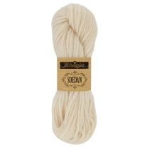 Scheepjes soedanwol 50 gram 1301 wit