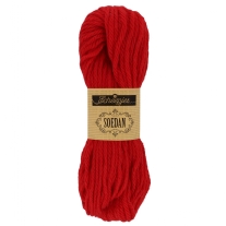 Scheepjes soedanwol 50 gram 1391 scharlakenrood