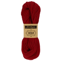 Scheepjes soedanwol 50 gram 1392 donkerrood