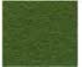 Plakvilt, 42 cm, groen