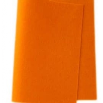 Wolvilt, 450 gr, 180 cm, oranje