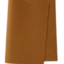 Wolvilt, 450 gr, 180 cm, beertjesbruin