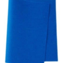 Wolvilt, 450 gr, 180 cm, blauw