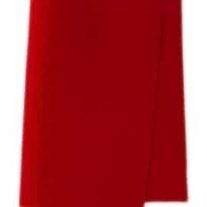 Wolvilt, 450 gr, 20x30cm, rood
