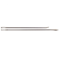 Weefnaalden/tapijtnaalden gebogen punt 7,5 cm 10 stuks