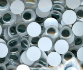 Wiebelogen opplakbaar rond 100st 12 mm