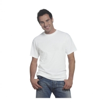Katoenen t-shirt, wit, L/Large