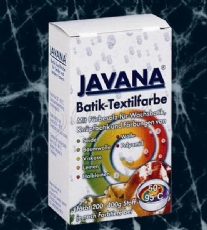 Javana batikverf/textielverf / tie dye verf, 70 gram, black beauty