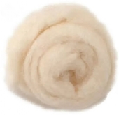 Sprookjeswol/schapenwol, 50 gram, wit