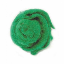 Sprookjeswol/schapenwol, 50 gram, lichtgroen