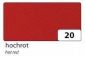 Superdik acrylvilt 3,5 mm 30 x 45 cm rood
